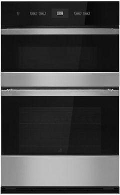 JennAir® NOIR™ 27" Stainless Steel Oven/Microwave Combination Microwave Wall Oven