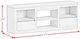 Elements International Rosalie Black 71" TV Console without Fireplace Insert-2