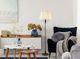 Cal® Lighting & Accessories Dark Bronze Floor Lamp-1