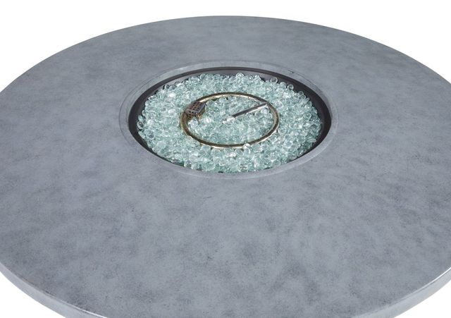 Signature Design by Ashley® Coulee Mills Gray/Black Round Fire Pit Table-4