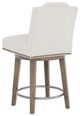 Fairfield® Customizable Entree Dining Empire Short Back Swivel Counter Stool-3