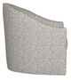Vanguard® Furniture Vanguard McKinley Omega Grey White Swivel Chair-2