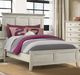 Intercon San Mateo Rustic White Youth Full Bed-1