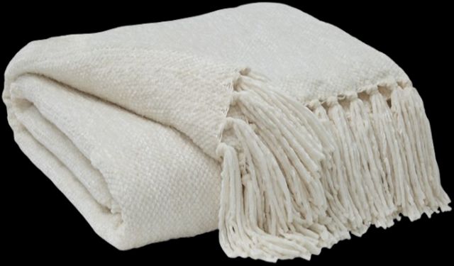 Signature Design by Ashley® Tamish Cream Throw -0