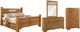 Signature Design by Ashley® Bittersweet 4-Piece Light Brown Queen Poster Bed Set-0