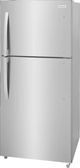 Frigidaire® 30" 21.6 Cu. Ft. Fingerprint-Resistant Stainless Steel Look Freestanding Garage Ready Top Freezer Refrigerator-1