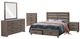 Coaster® Brantford 5-Piece Barrel Oak Queen Storage Bedroom Set-0