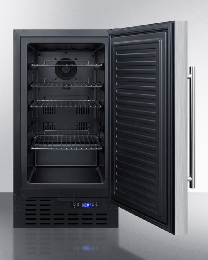 Summit® 2.7 Cu. Ft. Stainless Steel Upright Freezer | Frank's