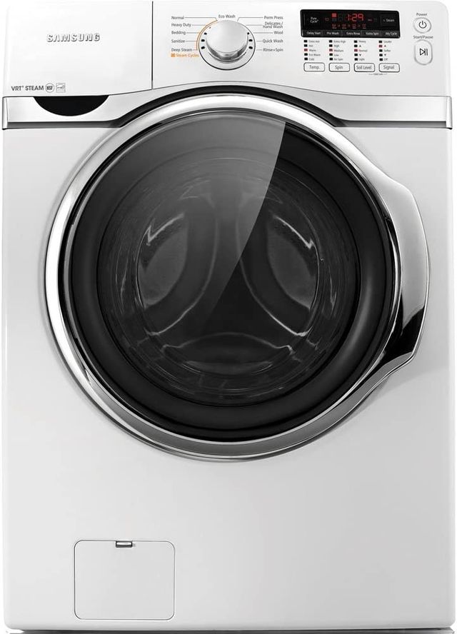 Samsung Neat White Front Load Washer-0
