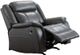 Mazin Furniture Paxton Grey Upholstered Rocker Recliner-1