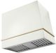 AGA Loge 36" White Wall Mounted Range Hood with Polished Brass Trim-0