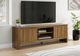 Monarch Specialties Inc. Dark Walnut 72" TV Stand with 2 Doors-1
