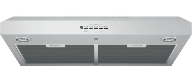 GE® 30" Stainless Steel Under Cabinet Range Hood-3
