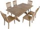 Jofran Inc. Carlyle Crossing 7-Piece Brown Dining Set-0