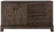 International Furniture Direct Atenas Dark Brown Console-2
