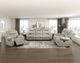 Homelegance® Gainesville Pewter Double Manual Reclining Sofa-1