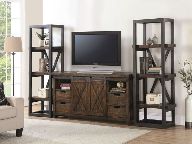 Flexsteel® Carpenter Rustic Brown Side Pier-2