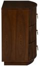 Powell® Ciarra Walnut 3-Drawer Nightstand-5