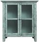 Jofran Inc. Rustic Shores Surfside Blue 2-Door Accent Cabinet-1