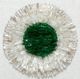 A & B Home Green/White Jasmine Stone Shadow Box Wall Art-2