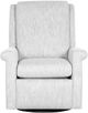 Fairfield® Customizable Greek Key Arm Manual Swivel Glider Recliner-2