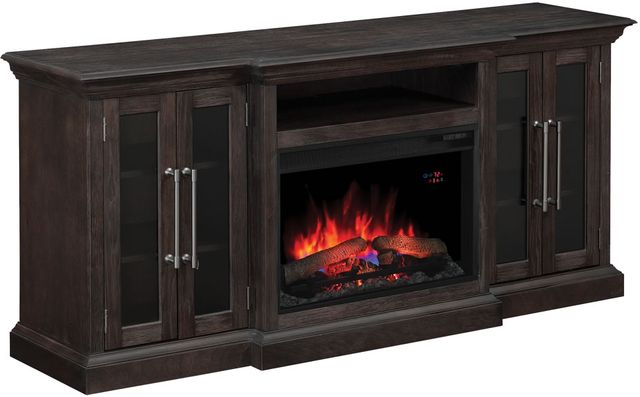 ClassicFlame® Grand Espresso Pine TV Stand-3