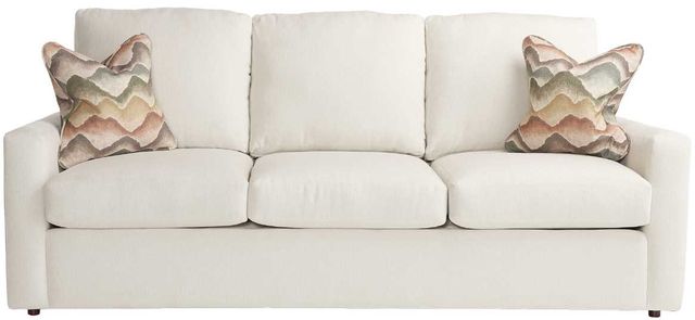 Marshfield Furniture Brooks White Sofa-1