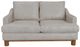 International Furniture Direct Olimpia Ivory Upholstered Loveseat-2