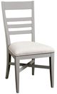Riverside Furniture Osborne Gray/Gray Skies Upholstered Ladderback Dining Side Chair-0