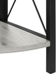 Monarch Specialties Inc. Black/Grey Bookcase-4