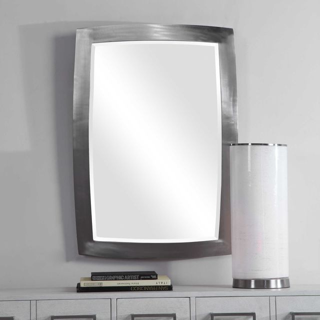 Uttermost® Haskill Brushed Nickel Mirror-1