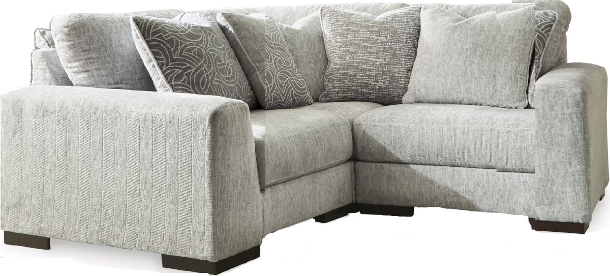 Regent Park 3 Piece Sectional - Pewter Regent Park 3 Piece Sectional - Pewter