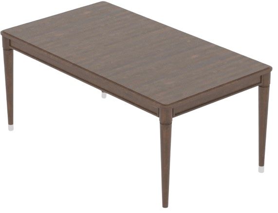 Canadel Customizable 3868 CD Rectangular Dining Table-2