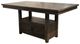 American Wholesale Furniture Colorado 5-Piece Antique Light Brown Pub Dining Room Set-1
