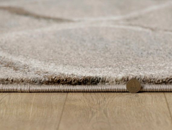 KAS Rugs Landscapes Slate Groove 5'x8' Area Rug-3