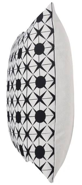 Stylecraft Dann Foley Lifestyle Black/Tan Pillow-2