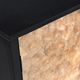 Crestview Collection Cayman Stained Black Capiz Shell Cabinet-3