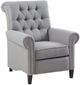 Olliix by Madison Park Grey Aidan Push Back Recliner-3
