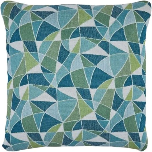 Signature Design by Ashley® Seanow 4-Piece Green/Turquoise/White Throw Pillow Set-0