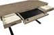 aspenhome® Trellis Black/Desert Brown Lift Desk-4