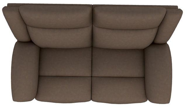 La-Z-Boy® Joel Mahogany Power Reclining Loveseat with Headrest and Lumbar-4