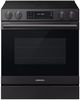 Samsung 30'' Matte Black Slide-In Electric Range with Air Sous Vide-0