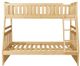 Mazin Furniture Bartly Natural Twin/Full Bunk Bed-0