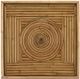 Currey & Company Silang Natural Rattan Drinks Table-1
