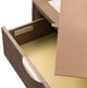 Michael Amini® Portrait Sienna Brown 2-Drawer Nightstand-3