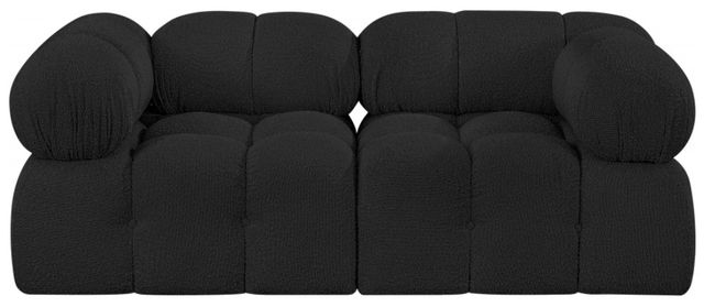 Meridian Furniture Ames 2-Piece Black Sofa-1