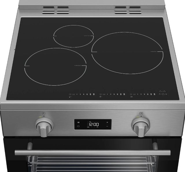 Blomberg® 24" Stainless Steel Slide-In Induction Range-3