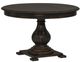 Liberty Furniture Chesapeake Black Pedestal Table-1