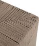 LR Home Brown Ottoman-2
