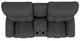 La-Z-Boy® Morrison Indigo Manual Reclining Loveseat with Console-5